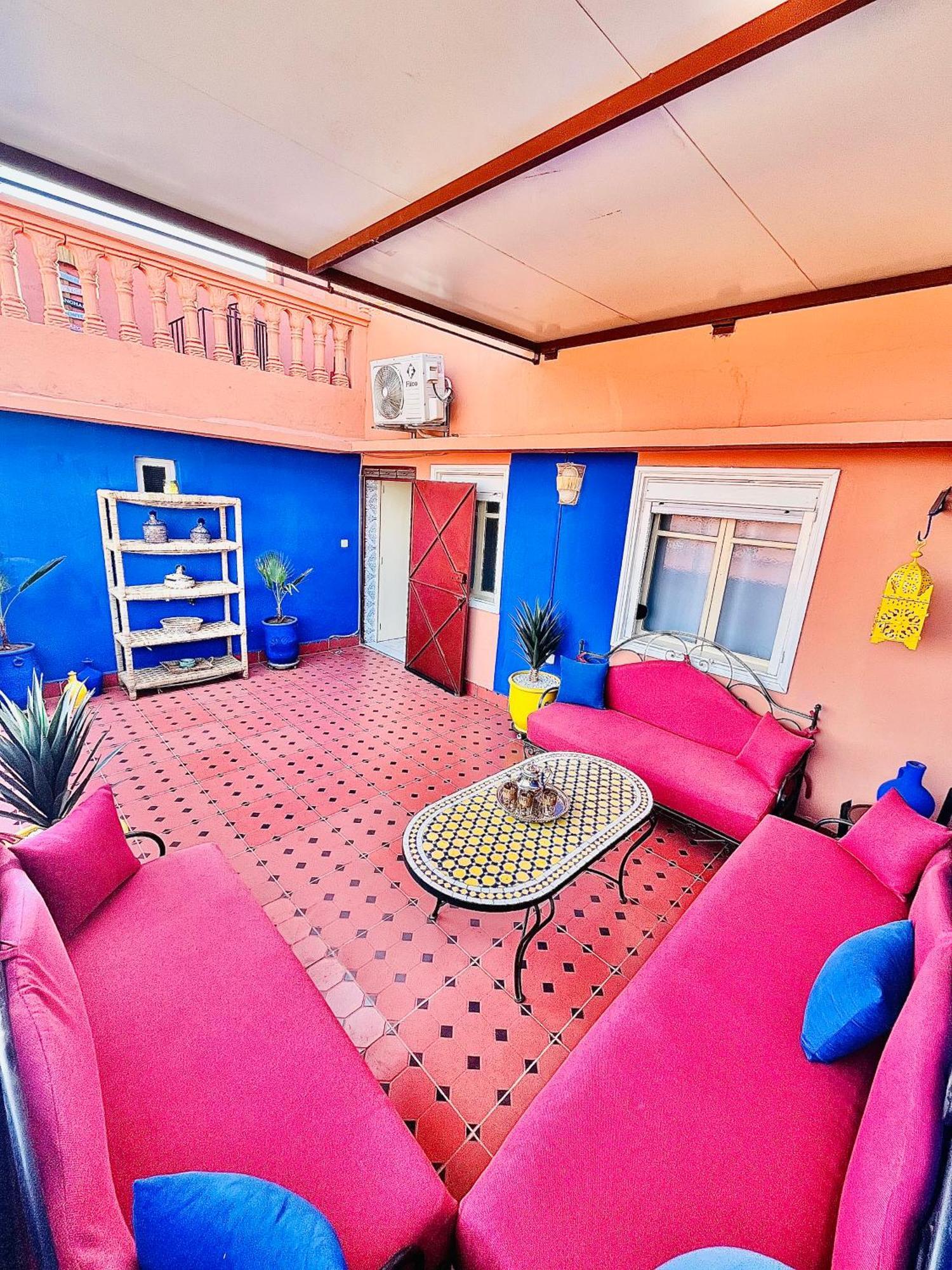 Apartment With Ac And A Nice Private Terrace Appartement Climatise Avec Une Jolie Terrasse Privee Marrakesz Zewnętrze zdjęcie