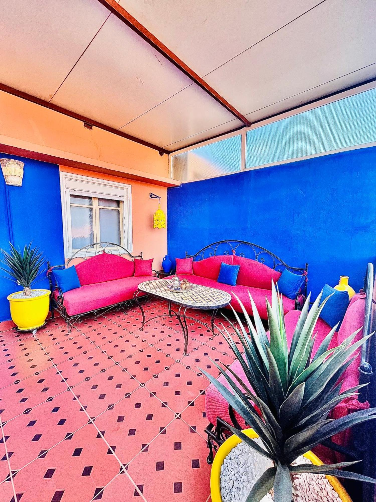 Apartment With Ac And A Nice Private Terrace Appartement Climatise Avec Une Jolie Terrasse Privee Marrakesz Zewnętrze zdjęcie